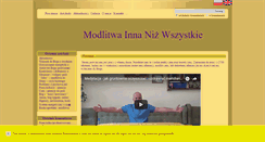 Desktop Screenshot of modlitwainnanizwszystkie.pl